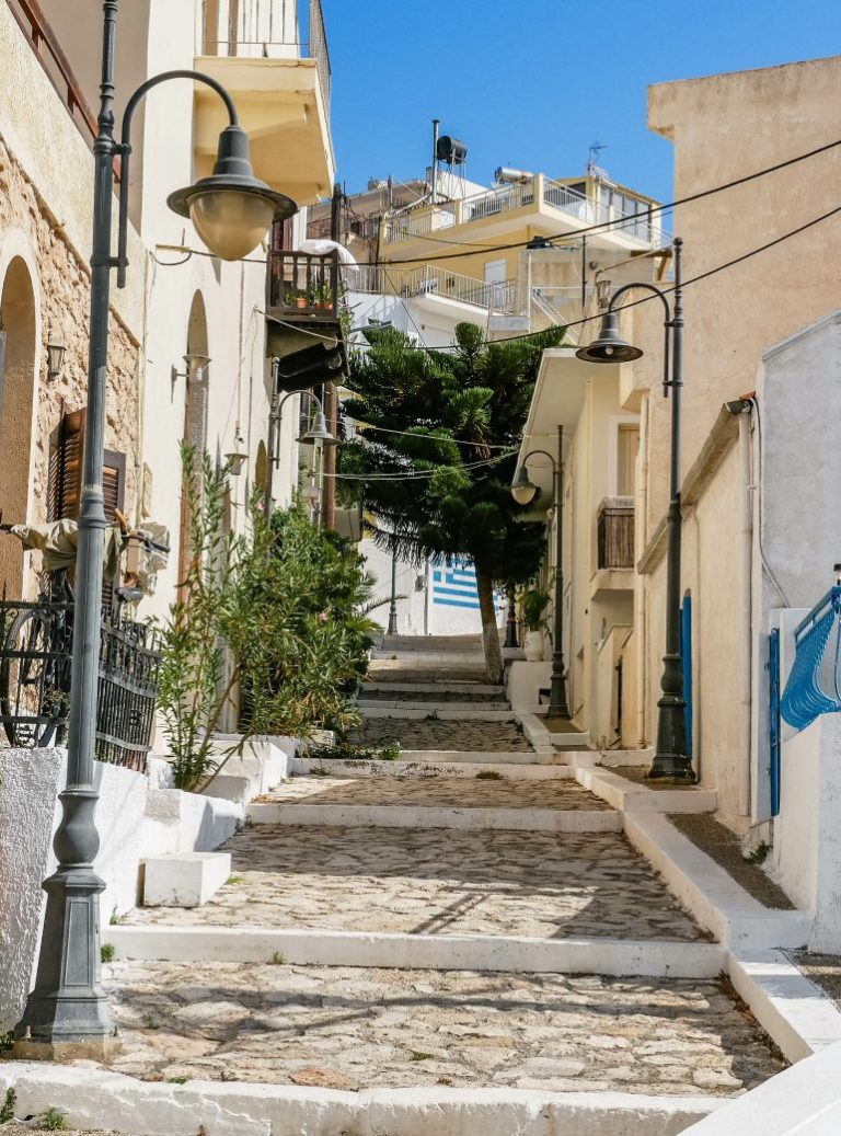 street in crete