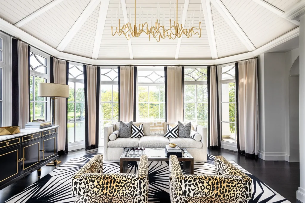 Lucinda Loya presenting her vision for bespoke luxury interior design.