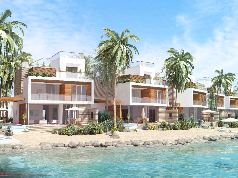 LA CASA Architects contemporary luxury villa exterior