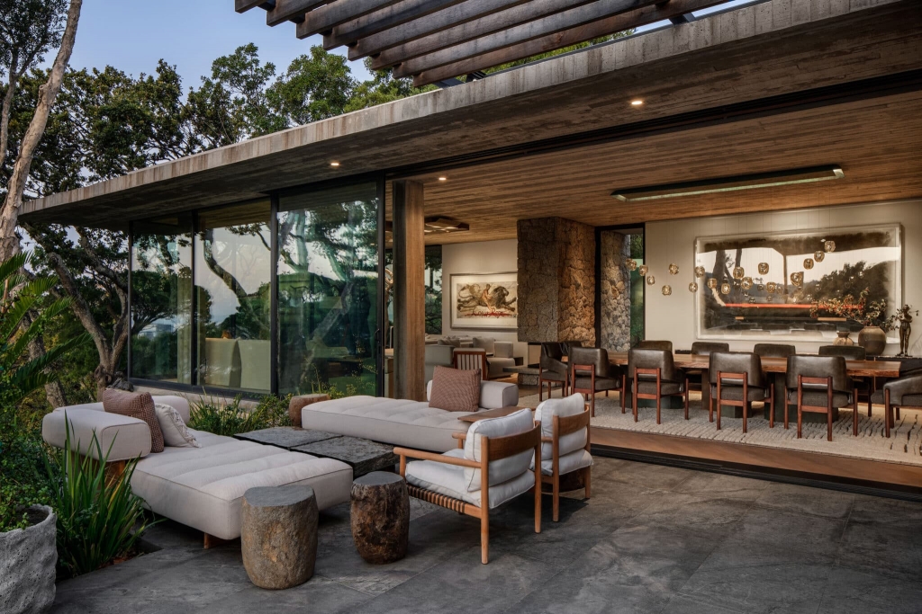 Elegant contemporary luxury living room designed by ARRCC