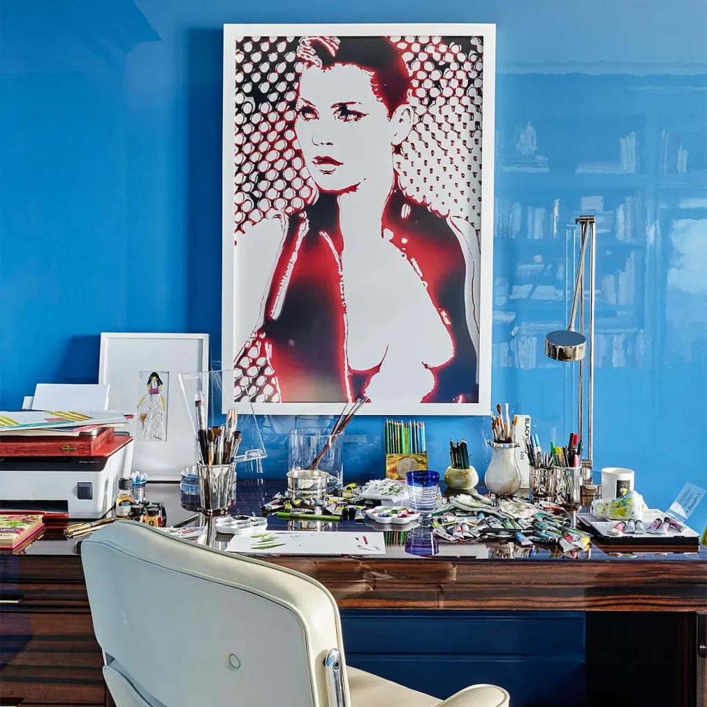 Sig Bergamin and Murilo Lomas interior project in vibrant colors and patterns