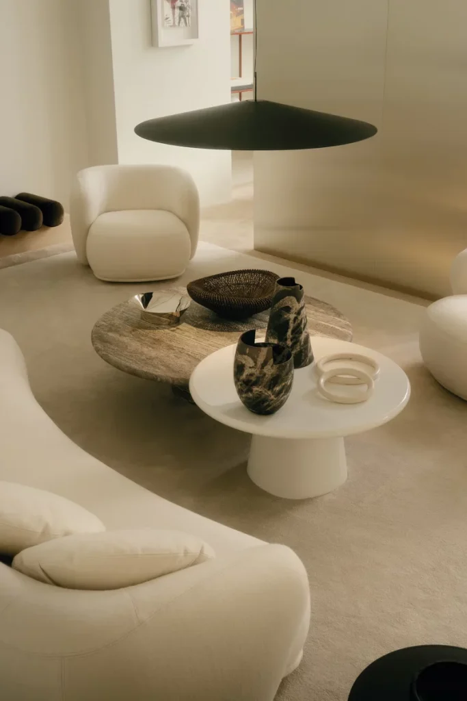 Elegant luxury living room designed by Royal Interiors
