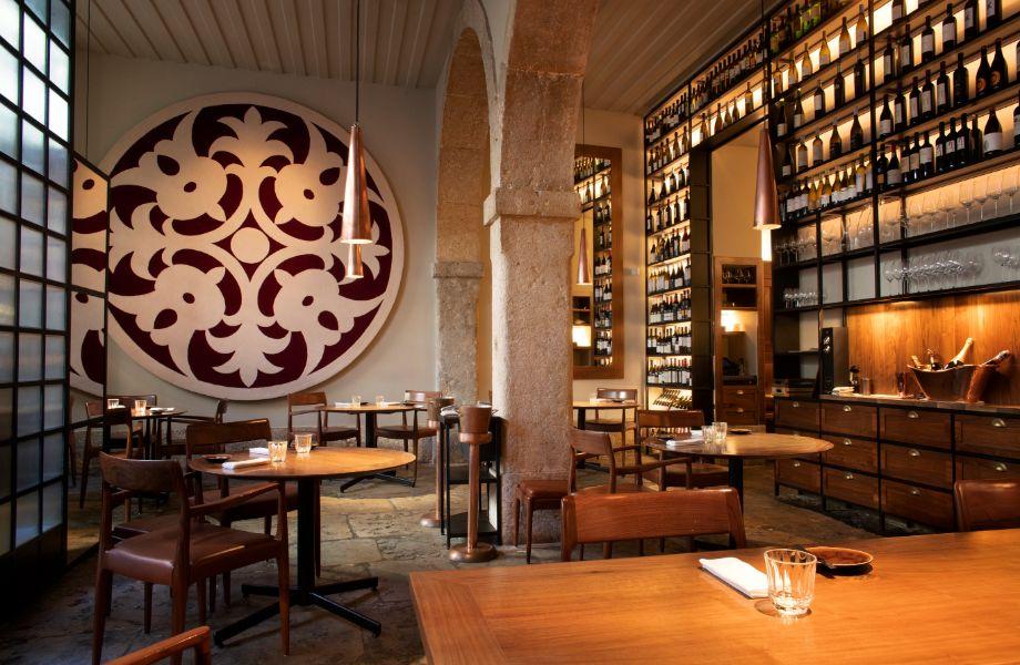 Michelin Experiences in Portugal – Alma restaurant interior in Lisbon showcasing sophisticated contemporary fine dining and elegant design