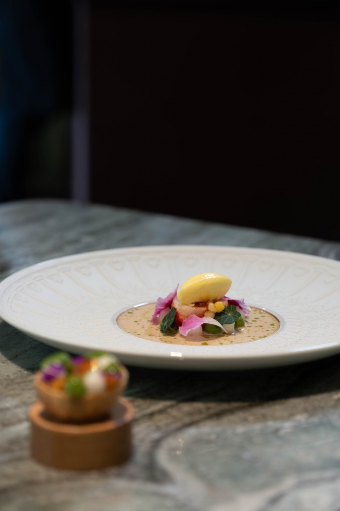 Michelin Experiences in Portugal – Antiqvvm plated dish showcasing refined Michelin-starred cuisine in Porto