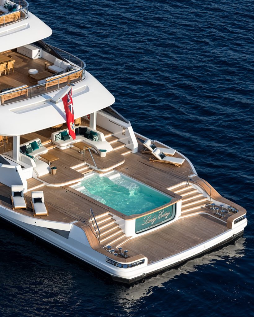 luxury yacht interior