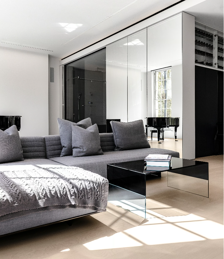 Rigby & Rigby luxury residential interior with bespoke furniture and refined contemporary design