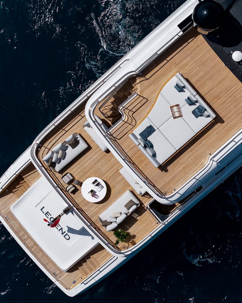 luxury yacht interior