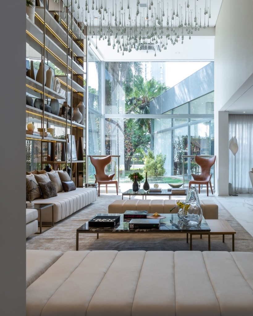 Sophisticated residential interior designed by Chris Silveira