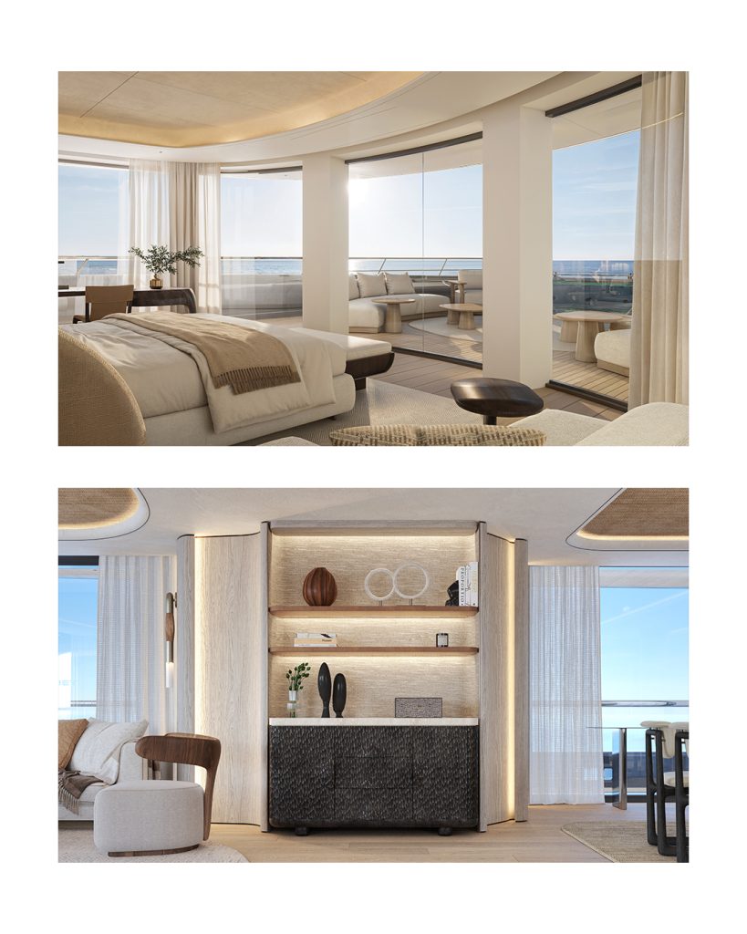 luxury yacht interior