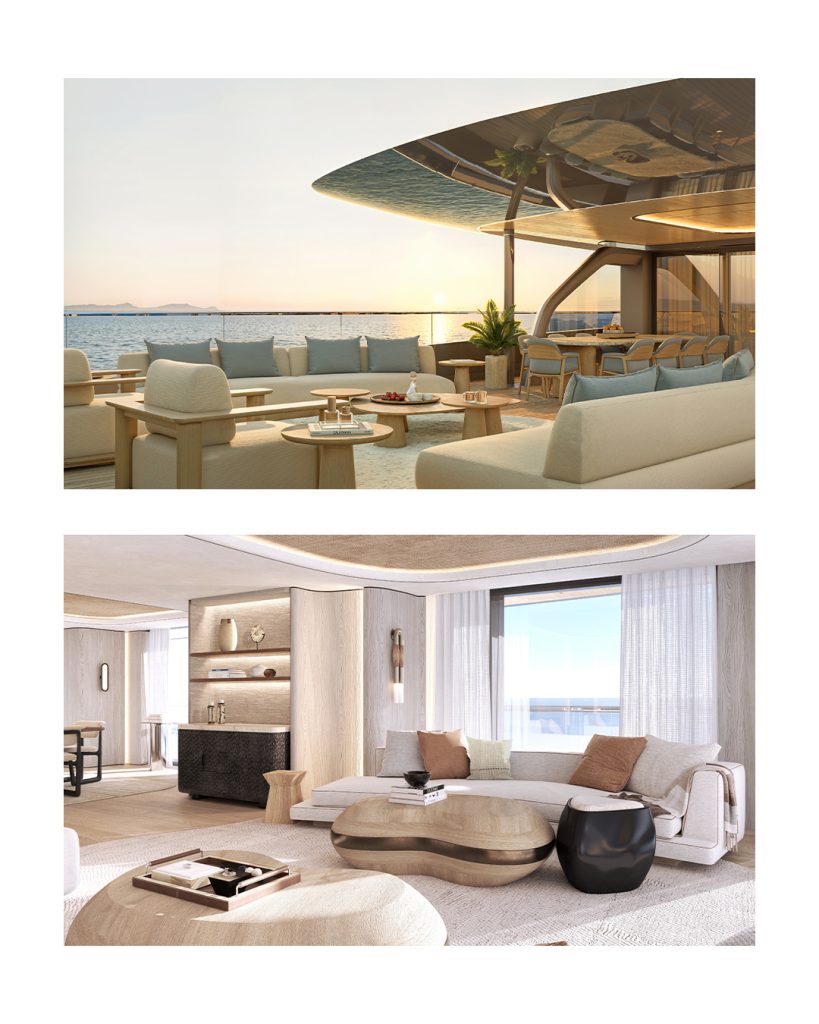 luxury yacht interior