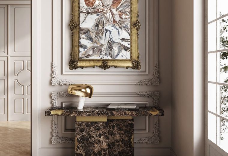 7 Sculptural Console Tables For Your Sublime Entryway