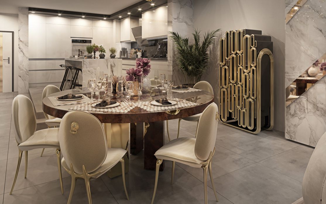 Iconic Dining Room Design - House of Boca do Lobo NY Penthouse