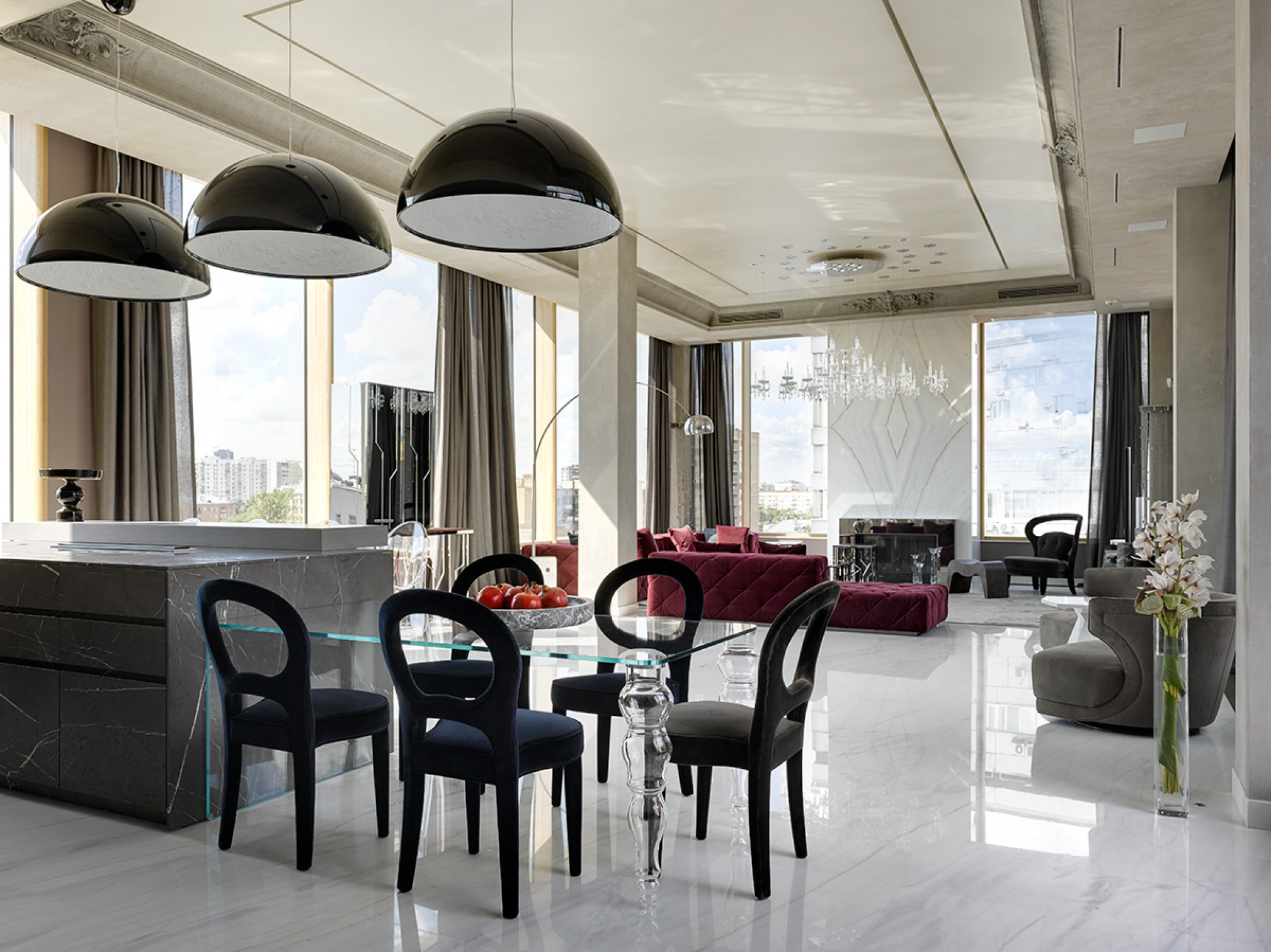 View of A Luxury Contemporary Penthouse - Projects - Boca do Lobo Exclusive ...