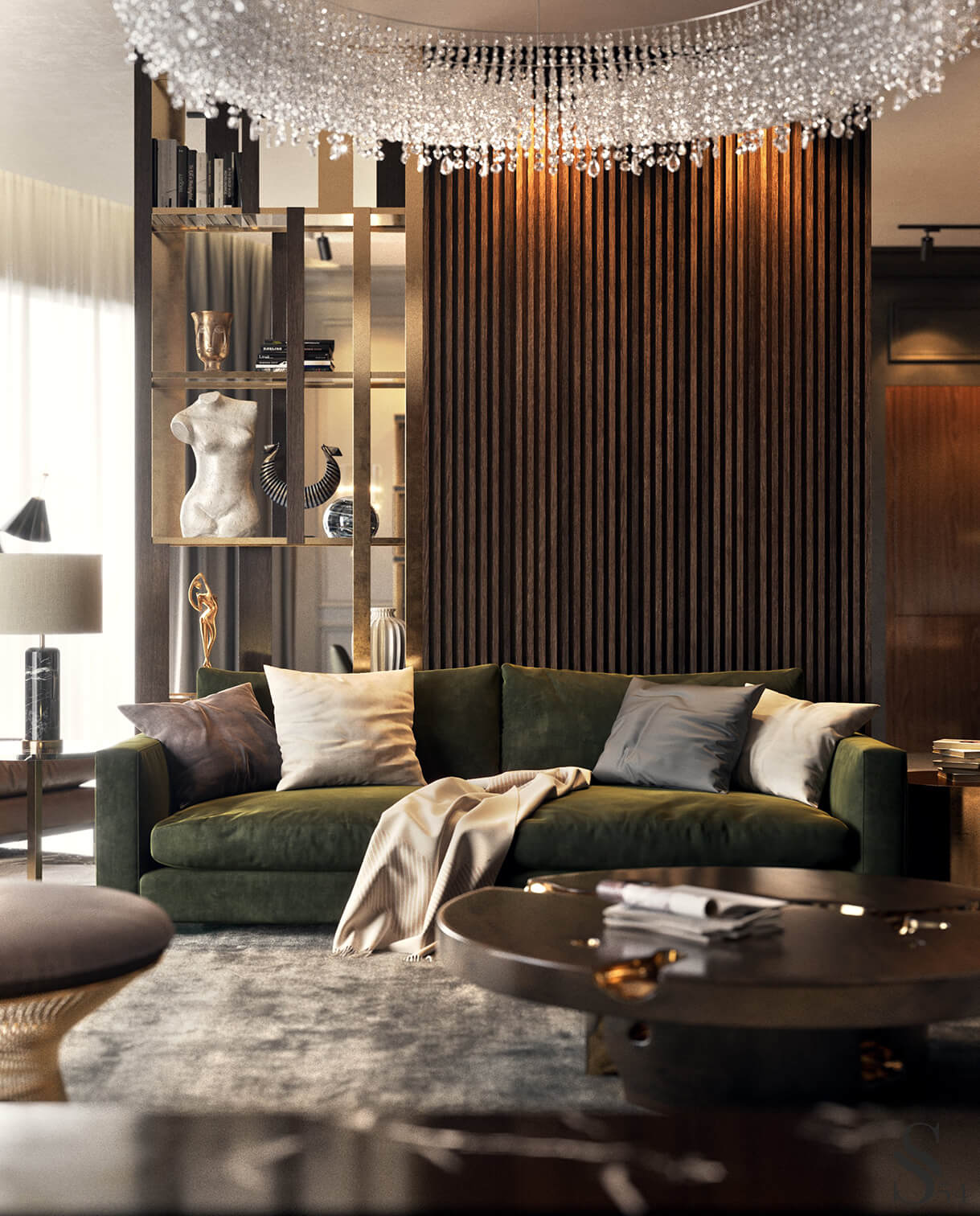 Picture of Earth Tones Luxury Apartment - Projects - Boca do Lobo Exclusive Design ...