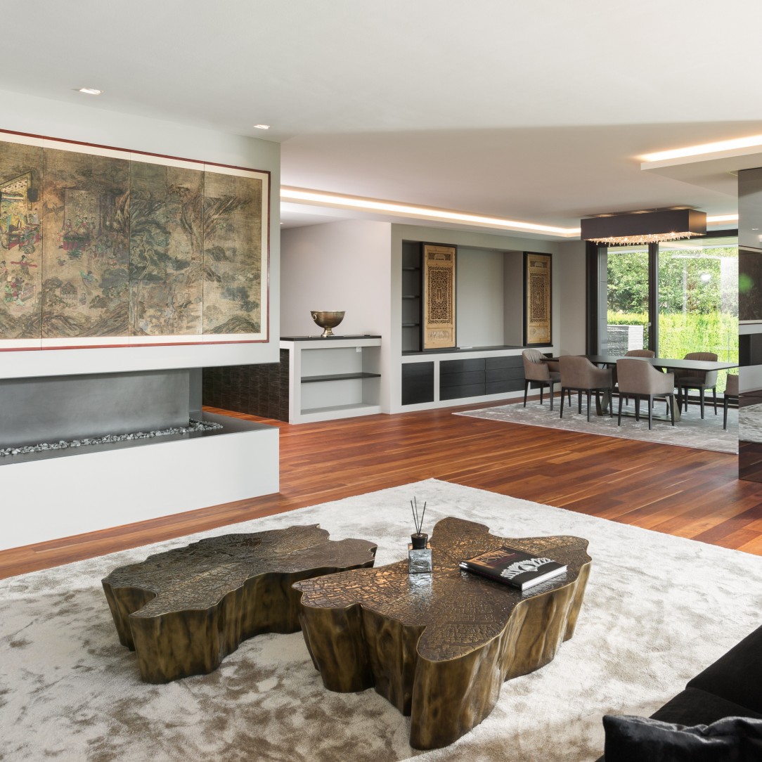 Luxury House in Zurich, Switzerland by Martinuzzi Interiors