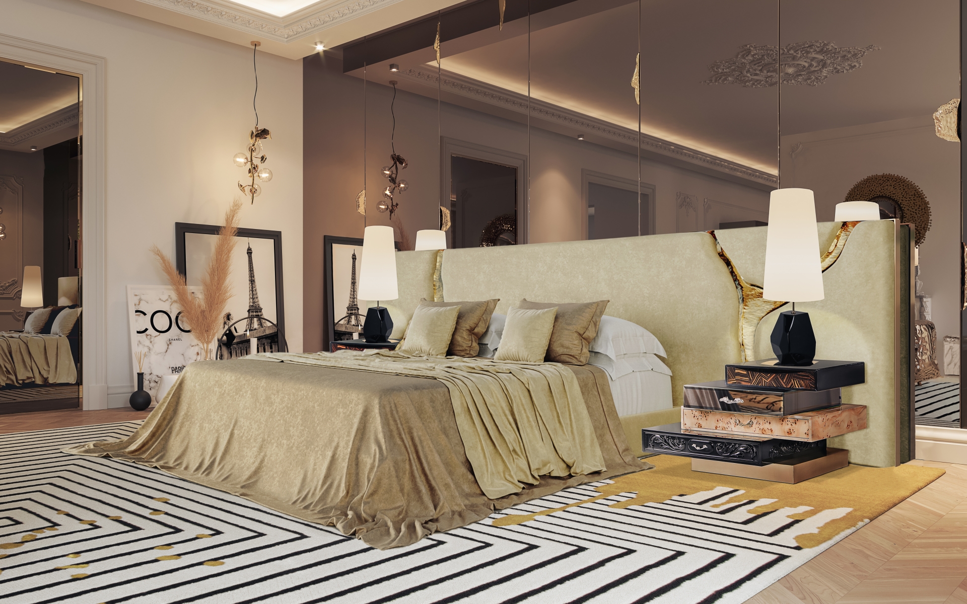 Playfull Master Bedroom by Boca do Lobo