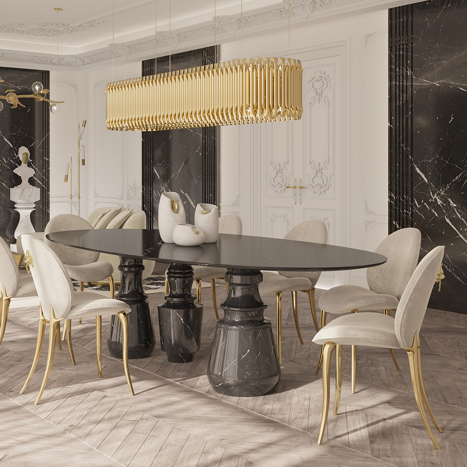 A Modern Dining Room Defined by Elegance by Boca do Lobo