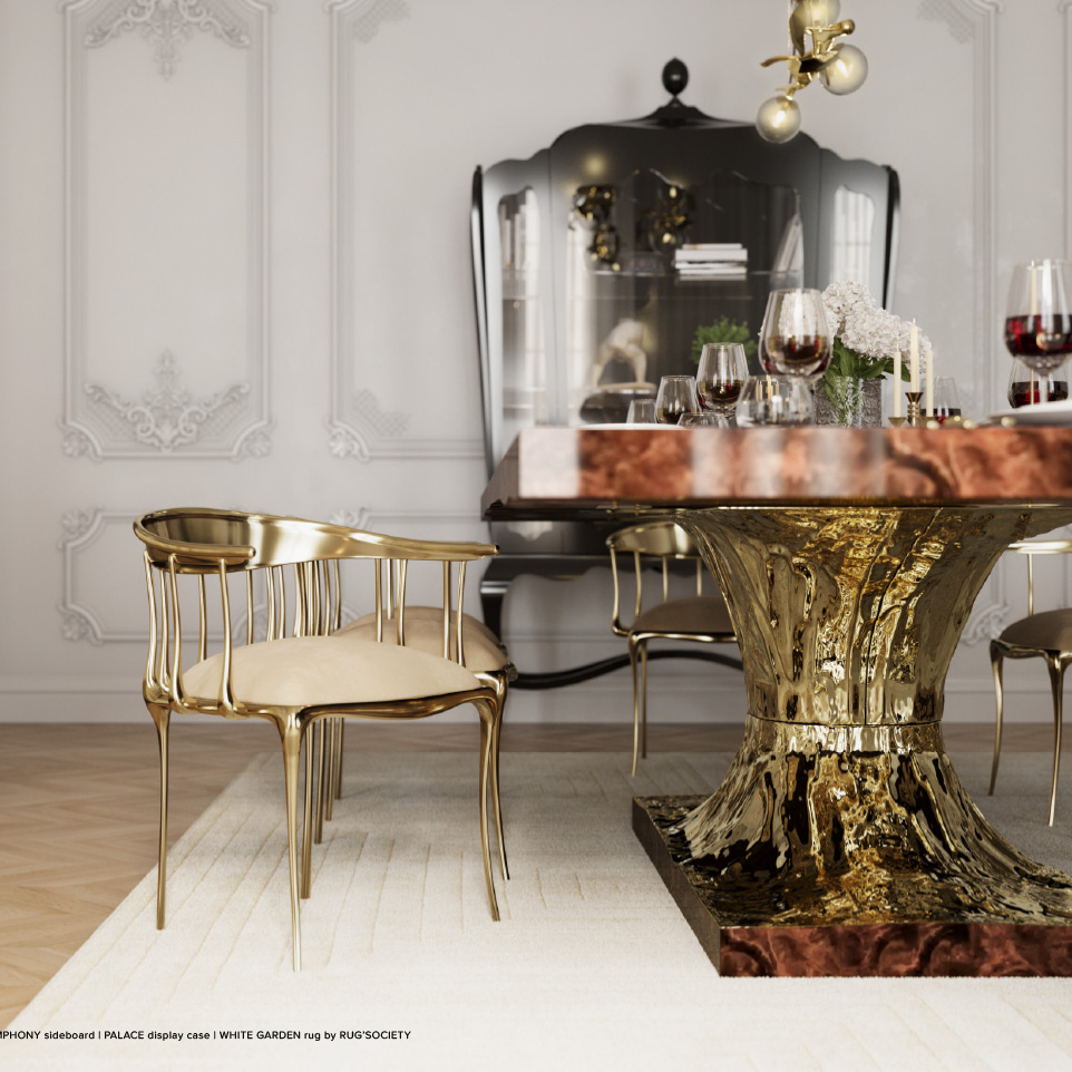 Exquisite Craftsmanship in Luxury Dining Interiors by Boca do Lobo