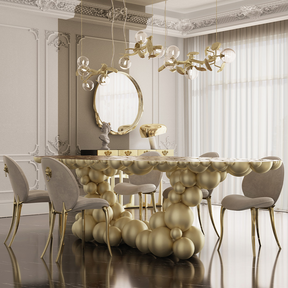 Golden Radiance: A Masterclass in Modern Luxury by Boca do Lobo