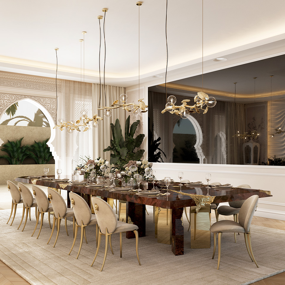 Masterpiece Dining Environments by Boca do Lobo