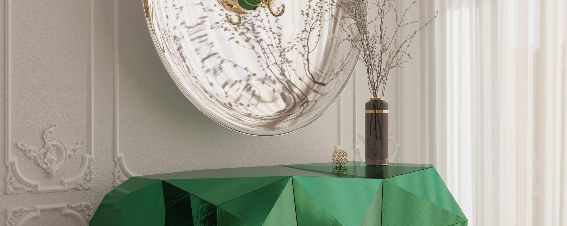 Emerald Diamond Luxury Entryway Design