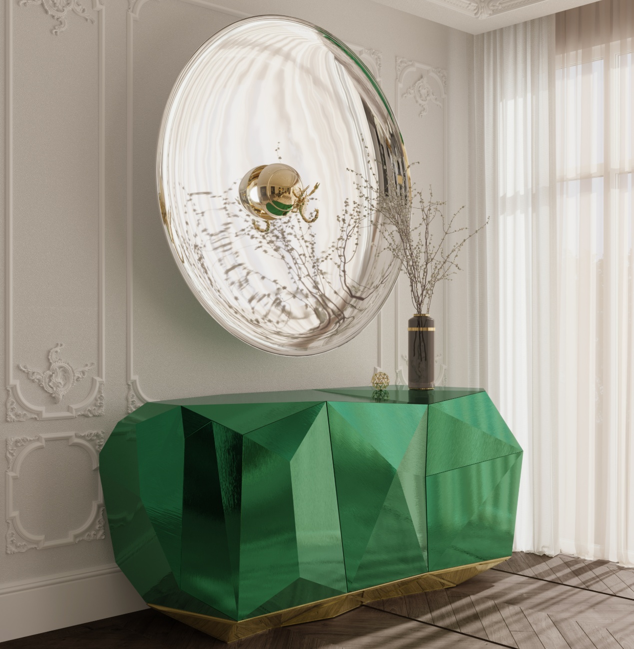 Emerald Diamond Luxury Entryway Design