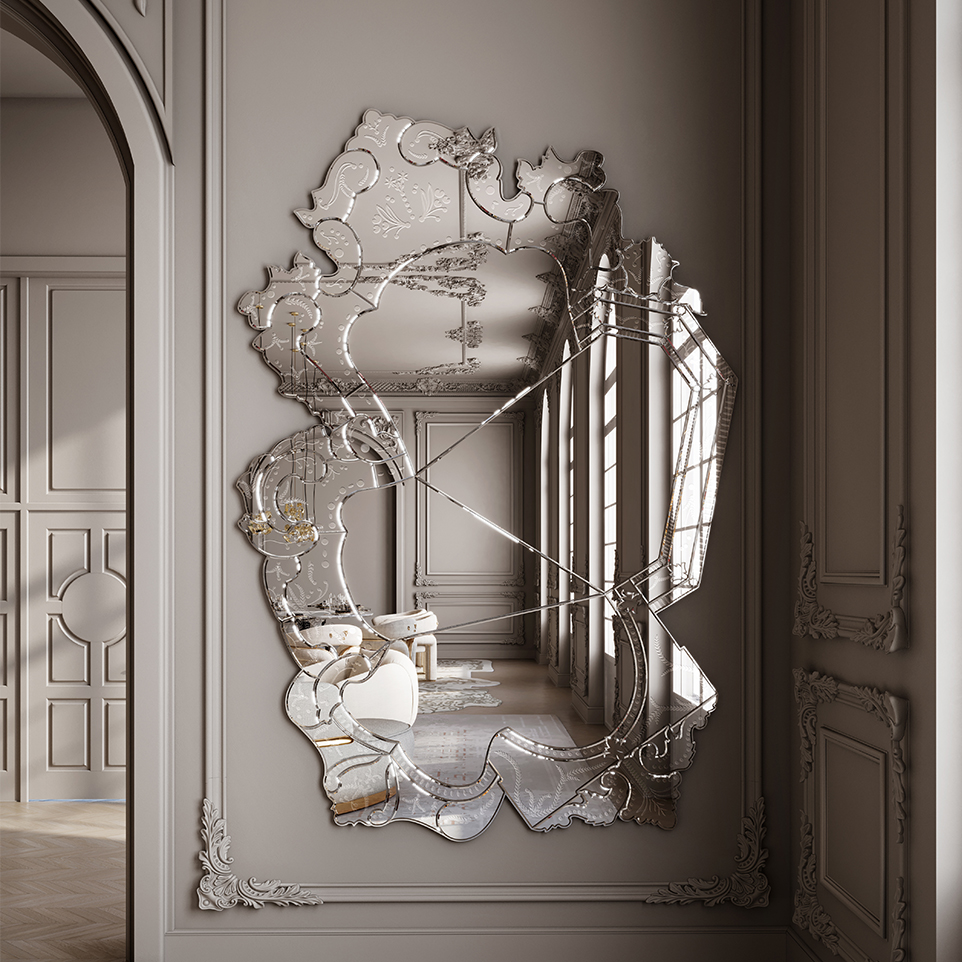 Venetian Grandeur: A Bold Entryway Statement by Boca do Lobo