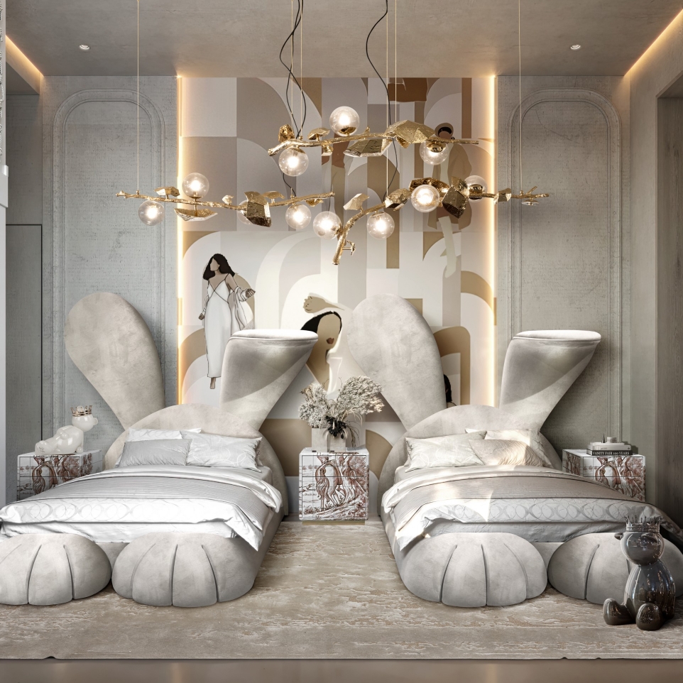 Luxury Twin Kids Bedroom Ideas