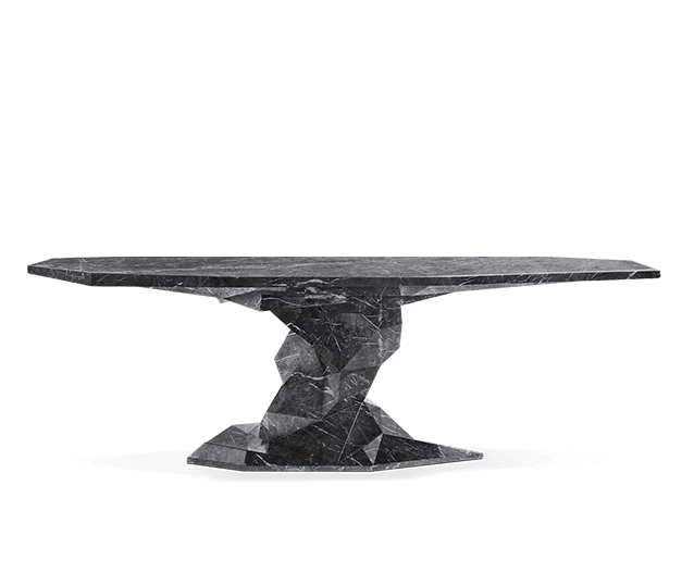 bonsai faux-marble dining table - Boca do Lobo