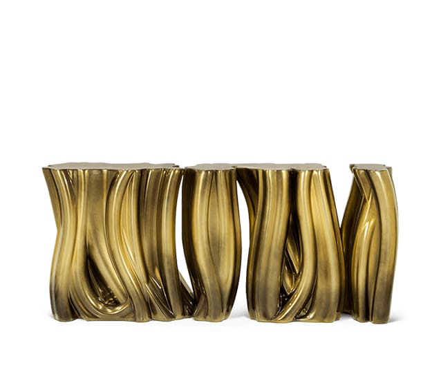 Monochrome Gold Sideboard by Boca do Lobo Statment Pieces