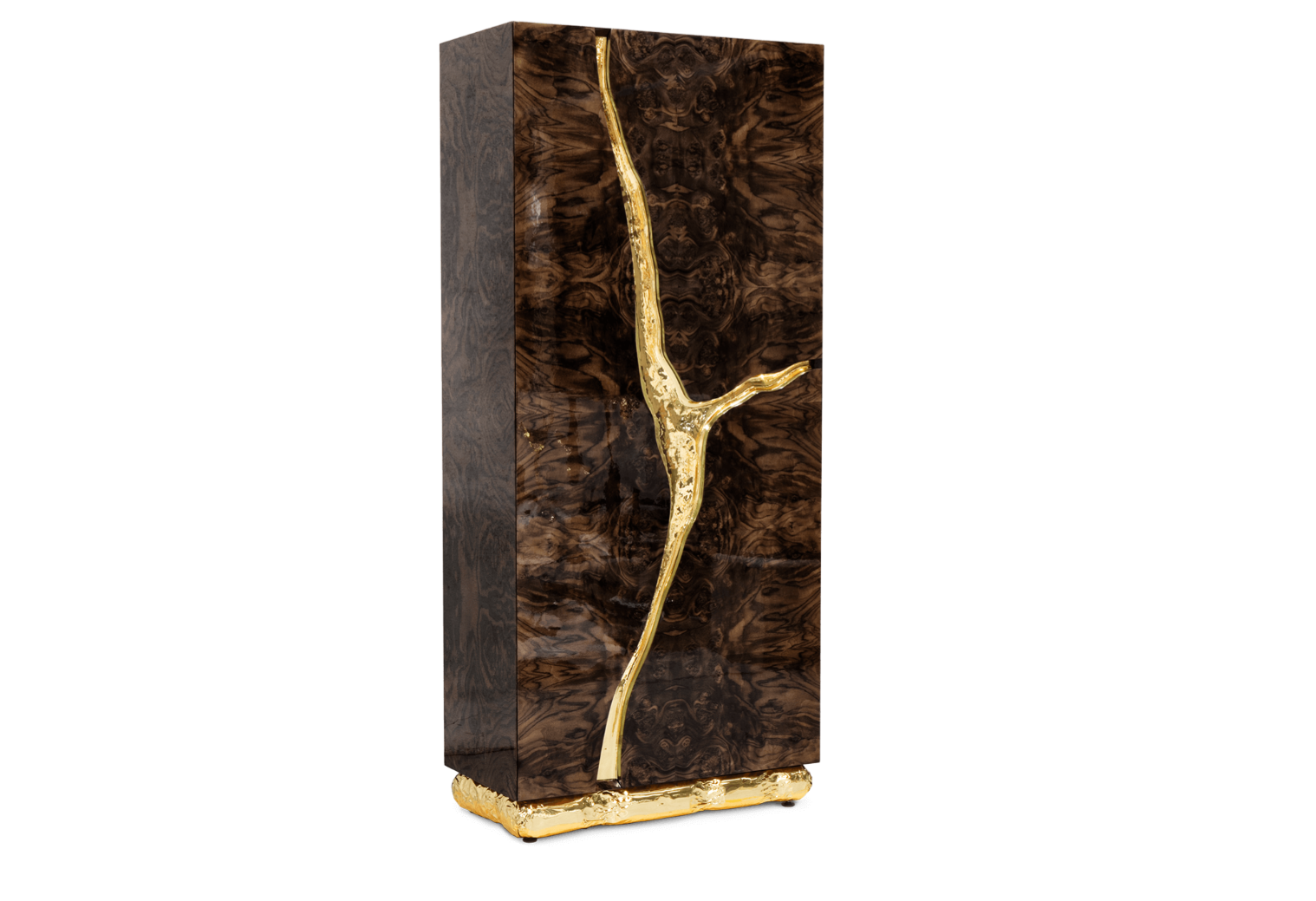 Contemporary lapiaz walnut root by Boca do Lobo