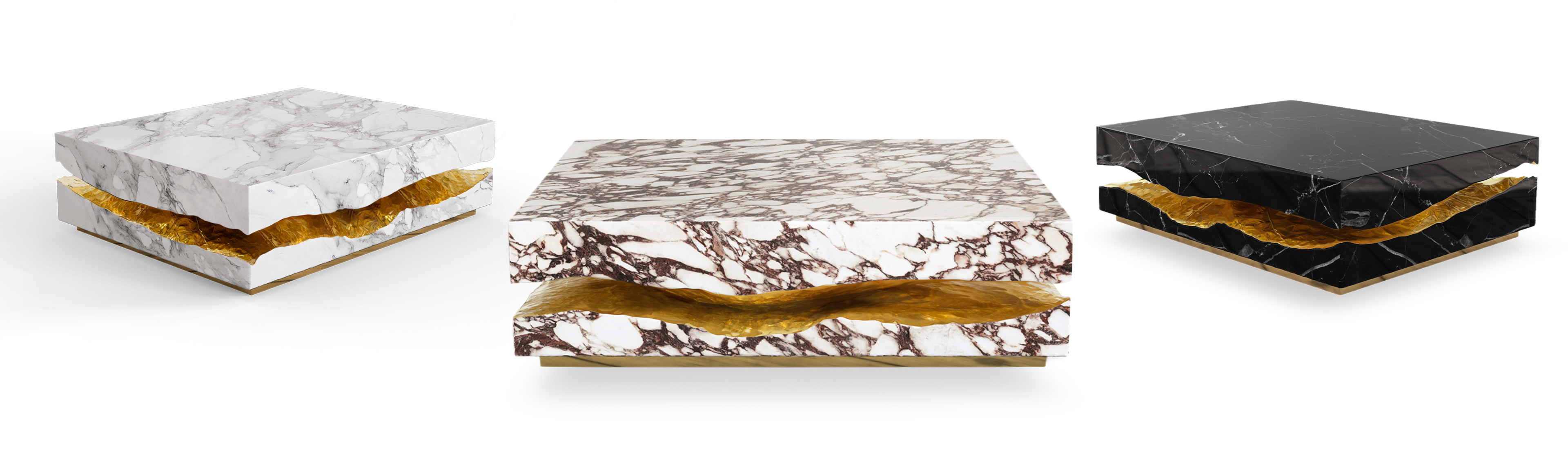 Contemporary Quarry Carrara marble by Boca do Lobo