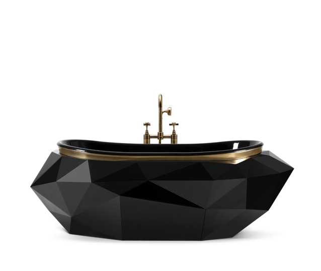 Eclectic Diamond Bathtub by Boca do Lobo