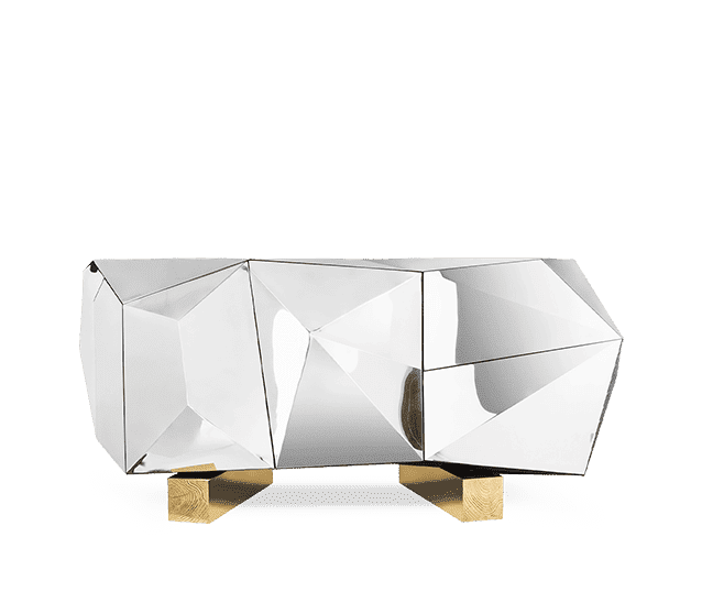 diamond pyrite sideboard by Boca do Lobo