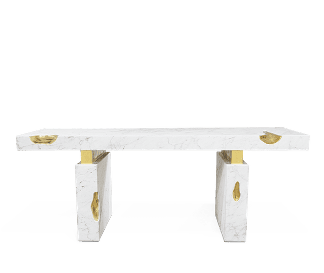 empire carrara desk by Boca do Lobo