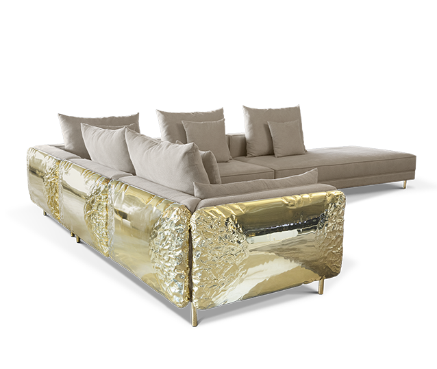 Luxury Imperfectio Cream Modular Sofa by Boca do Lobo
