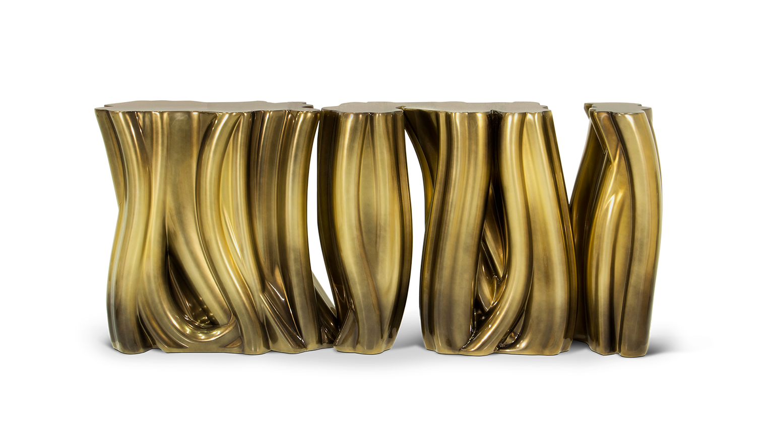 Monochrome Gold Sideboard by Boca do Lobo Statment Pieces