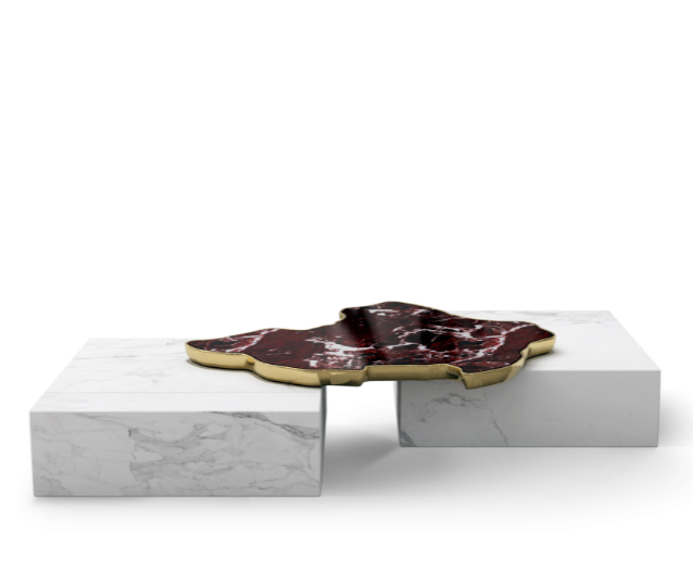 Navarra Rosso Levanto Marble center table - Boca do Lobo