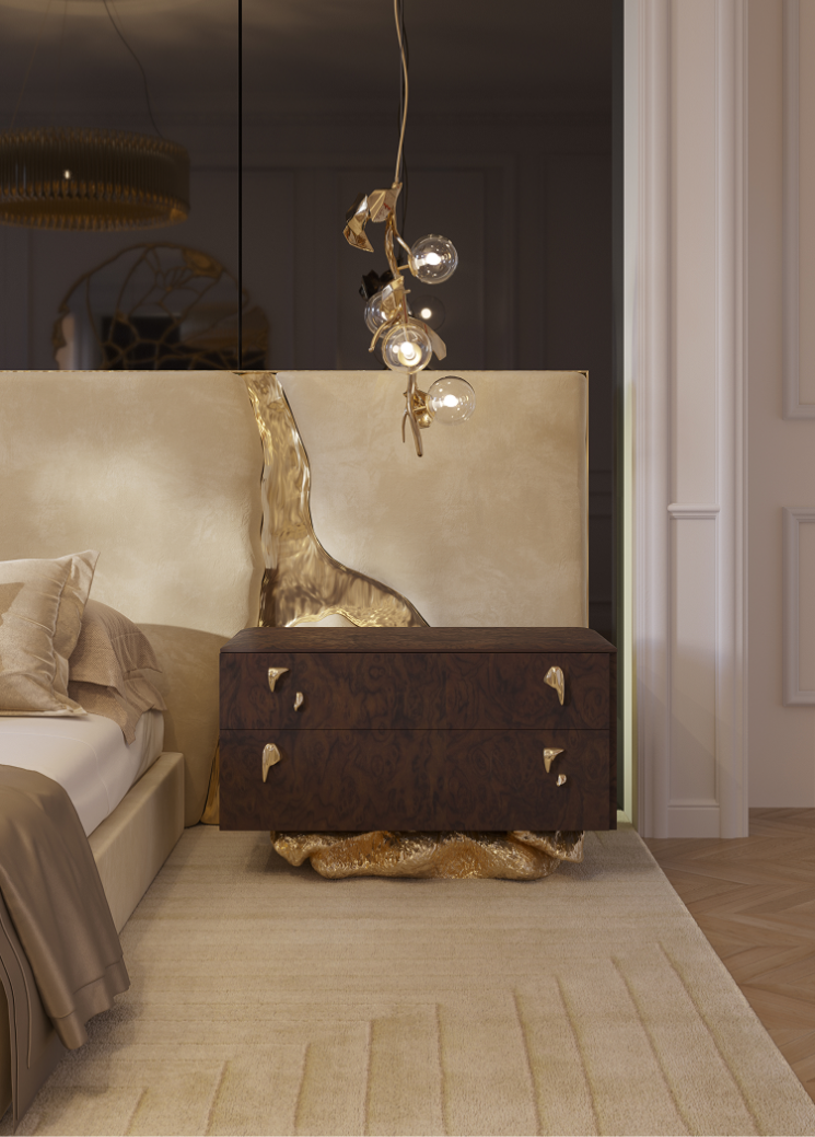 Contemporary angra walnut by Boca do Lobo