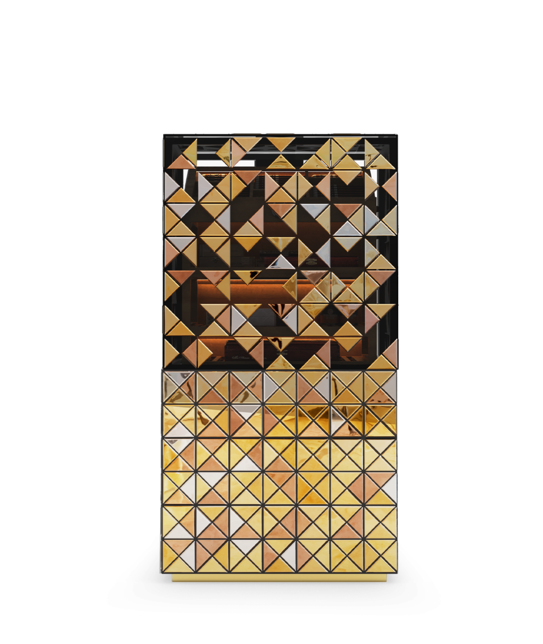 Contemporary Habano Cigar Humidor by Boca do Lobo