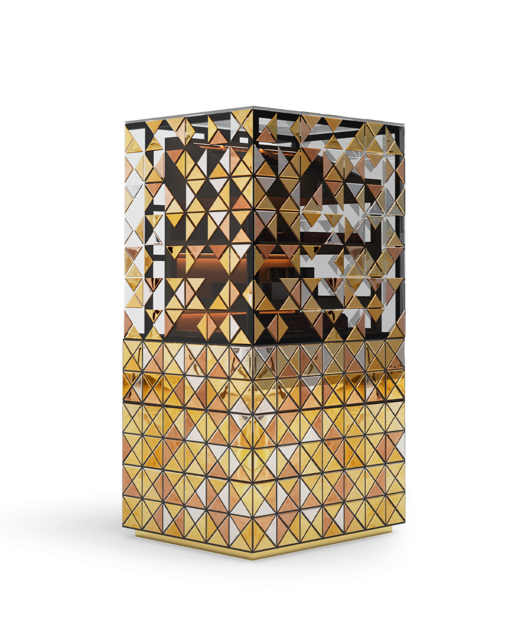 Contemporary Habano Cigar Humidor by Boca do Lobo