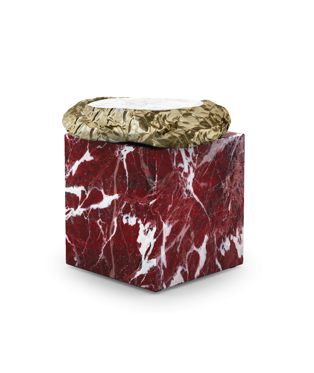 Contemporary stonehenge rosso levanto and carrara by Boca do Lobo