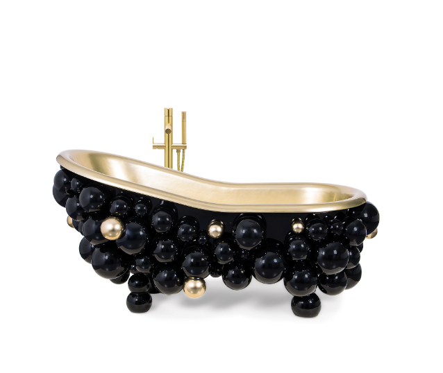 newton black bathtub - Boca do Lobo