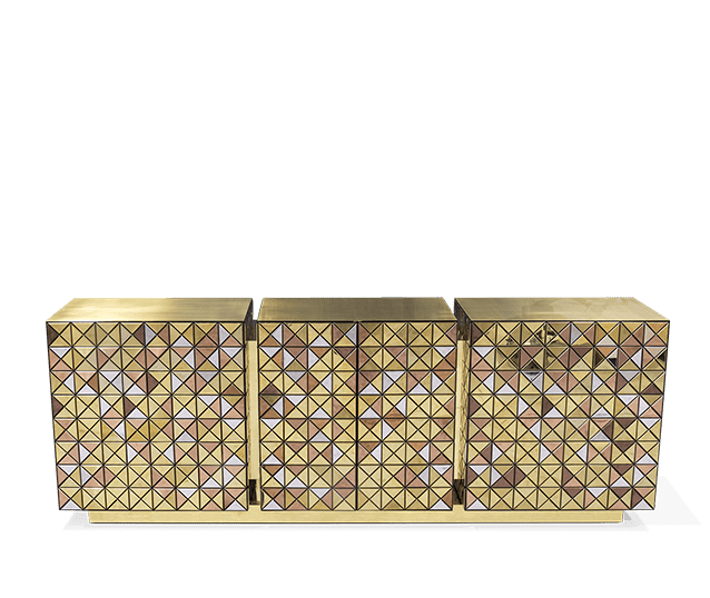 pixel anodized sideboard by Boca do Lobo