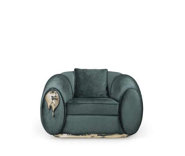 soleil green armchair - Boca do Lobo