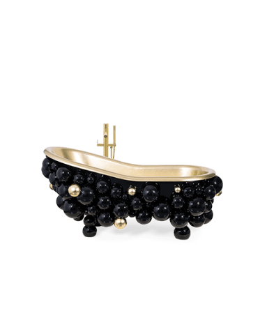 Eclectic Diamond Bathtub by Boca do Lobo