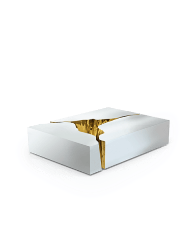 Eden Gold Center Table, Contemporary Design by Boca do Lobo 