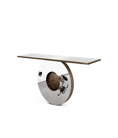 Modern Newton Console by Boca do Lobo