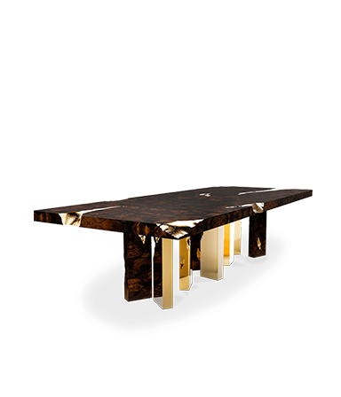 Elegant Empire Dining Table by Boca do Lobo