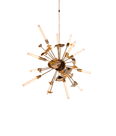 Unique Supernova Chandelier by Boca do Lobo 